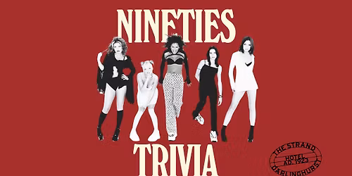 90's Trivia on The Strand Rooftop