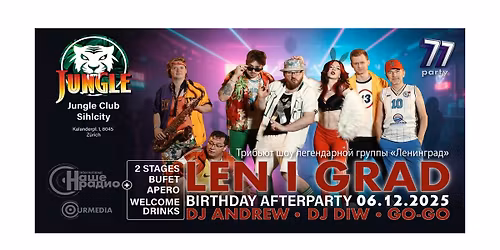 LEN I GRAD "\u041b\u0415\u041d\u0418\u041d\u0413\u0420\u0410\u0414" Tribute show \/ AFTERPARTY