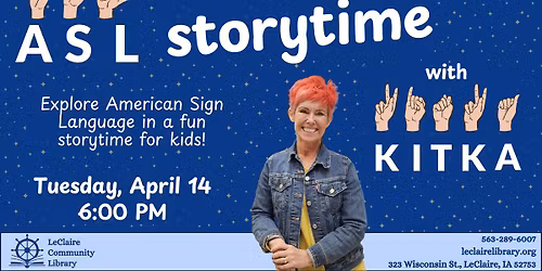 ASL Storytime with Kitka