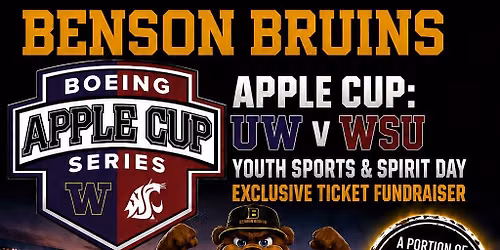 Benson Bruins at the Apple Cup
