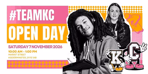Kidderminster College November Open Event