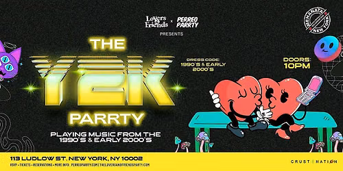 THE Y2K Parrty at the Legendary Mehanata NYC | 18+
