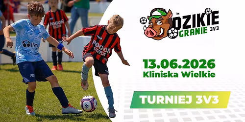 Dzikie Granie 3v3 - turniej pi\u0142karski dla dzieci