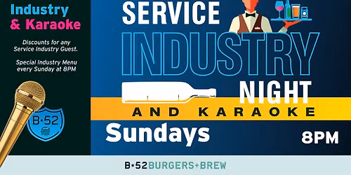 Service Industry Night & Karaoke