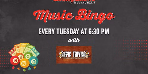 70's & 80's Music Bingo hosted by EPIC Trivia!