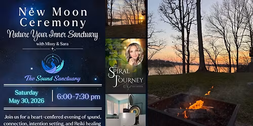 New Moon Healing Circle at The Sound Sanctuary with Missy & Sara