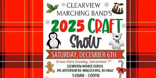 Clearview Craft Fair | Hosted by the Clearview H.S. Marching Band