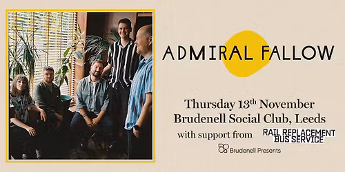 Admiral Fallow, Live at The Brudenell
