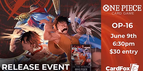 One Piece Release Event OP-16