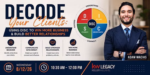 Decode Your Clients: Use DISC to Win More Business