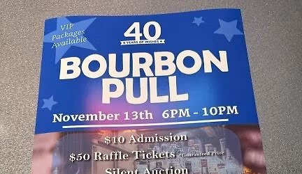 Bourbon Pull for Make-A-Wish Foundation