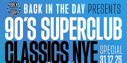 Pete Bromley's 90's Superclub Classics NYE Special 2025