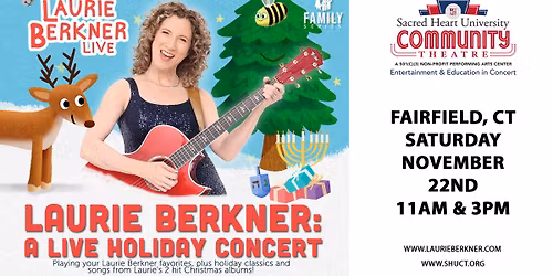 Laurie Berkner - A Live Holiday Concert 11AM Show
