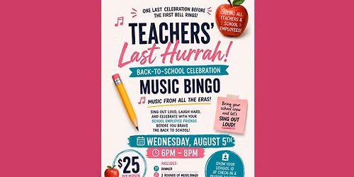 Teacher Last Hurrah!