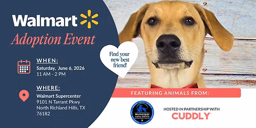 Walmart Adoption Event | North Richland Hills, TX