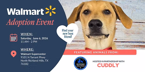Walmart Adoption Event | North Richland Hills, TX