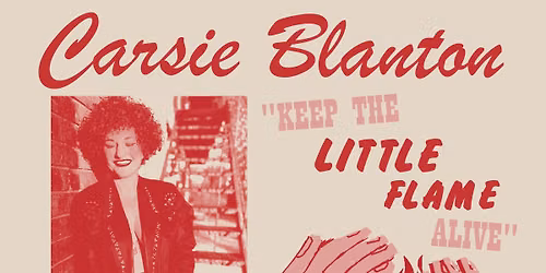 Carsie Blanton at Aladdin Theater