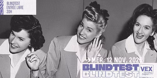 Blindtest du Vacame Exquis