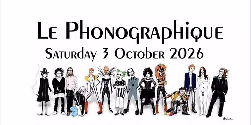 The Phono Sat. Aft. (3 October 2026)