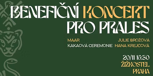 Benefi\u010dn\u00ed koncert pro prales \ud83c\udf3f