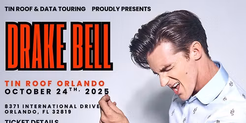 Drake Bell at Tin Roof Orlando!