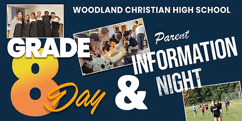 Grade 8 Day & Parent Information Night