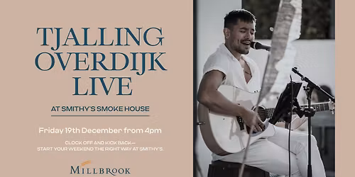 Tjalling Overdijk Live at Smithy\u2019s Smoke House