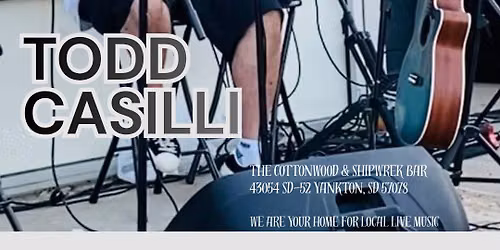 TODD CASILLI LIVE @ THE COTTONWOOD DOUBLE SUNDAY FUNDAY