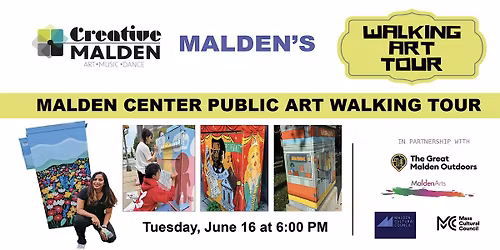Explore Malden Center\u2019s Public Art \u2013 Walking Tour