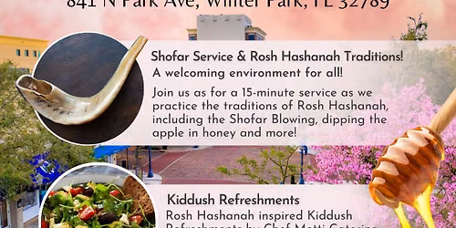 Shofar Service on Park Ave