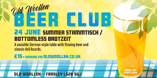 BEER CLUB - 24 JUN