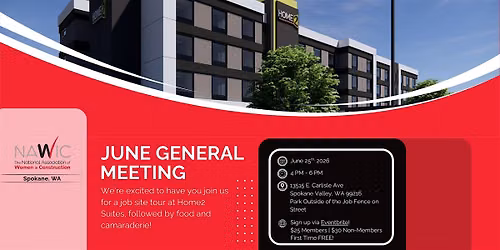 NAWIC Spokane June General Meeting