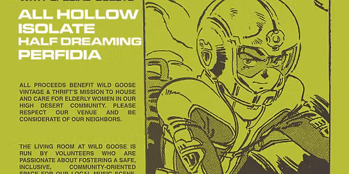 TICK w\/ ALL HOLLOW, ISOLATE, HALF DREAMING, PERFIDIA