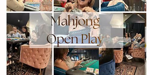 Mahjong- Open Play
