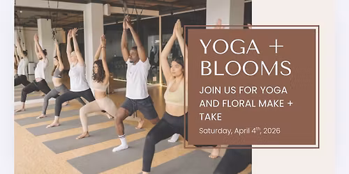 Yoga + Blooms 