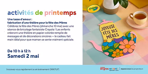 Tasse de l'amour: cr\u00e9ation d'une th\u00e9i\u00e8re chez Bureau en Gros Magasin 49