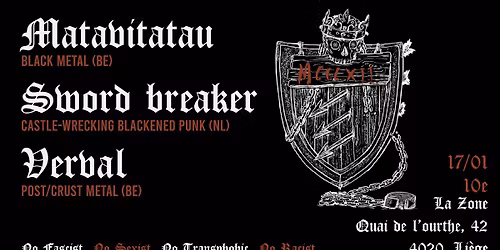 Concert: Verval - Sword breaker - Matavitatau