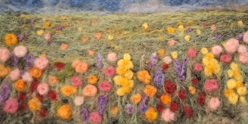 Needle Felted Garden