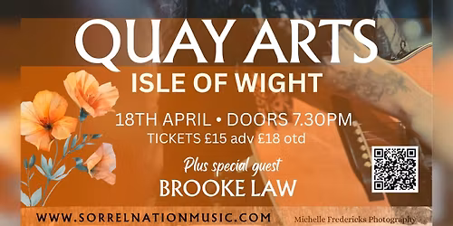 Sorrel Nation (& band) + Brooke Law @ Quay Arts, Isle of Wight