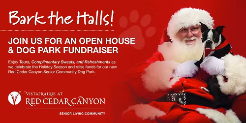 Bark the Halls! at Red Cedar Canyon!