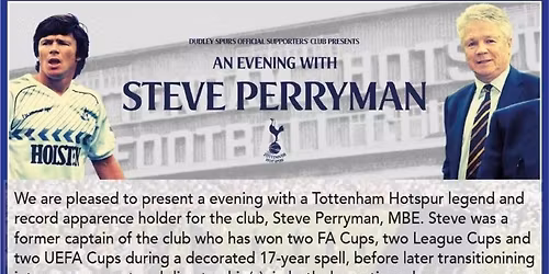 An Evening with Steve Perryman