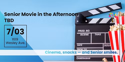 Senior Movie in the Afternnoon-TBD