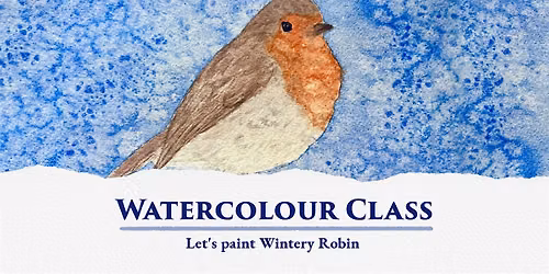 Discover Watercolour Painting \u2013 Let's Paint Wintery Robin