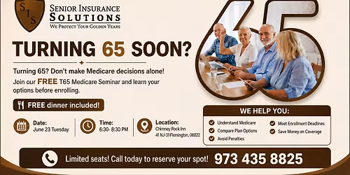 Medicare Seminar- Turning 65