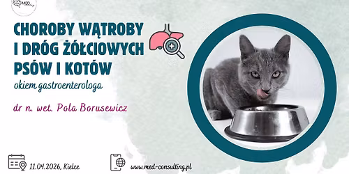 Choroby w\u0105troby i dr\u00f3g \u017c\u00f3\u0142ciowych ps\u00f3w i kot\u00f3w okiem gastroenterologa