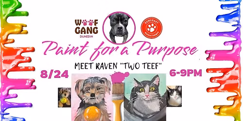 Paint for a Purpose - MEET RAVEN "TWO TEEF"