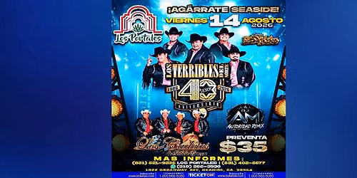 LOS TERRIBLES @ PORTALES DE SEASIDE