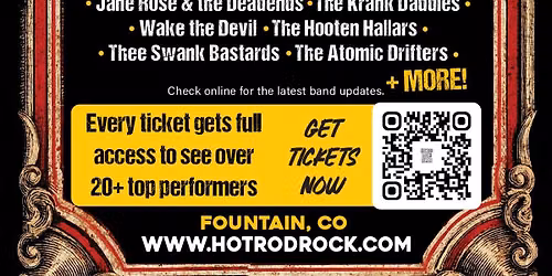 The Reverend Peyton's Big Damn Band - Hot Rod Rock & Rumble 2026, Fountain, CO