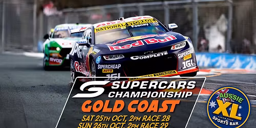 V8's Gold Coast 500 LIVE at Aussie XL
