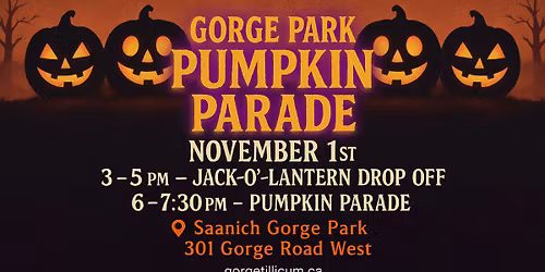 Gorge Park Pumpkin Parade!